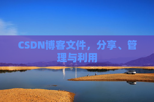 CSDN博客文件，分享、管理与利用
